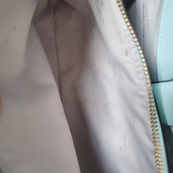 Kate Spade Light Blue Lena Triple Compartment Shoulder Bag. NWT - Picture 8 of 9
